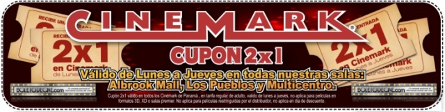 2x1 cupon